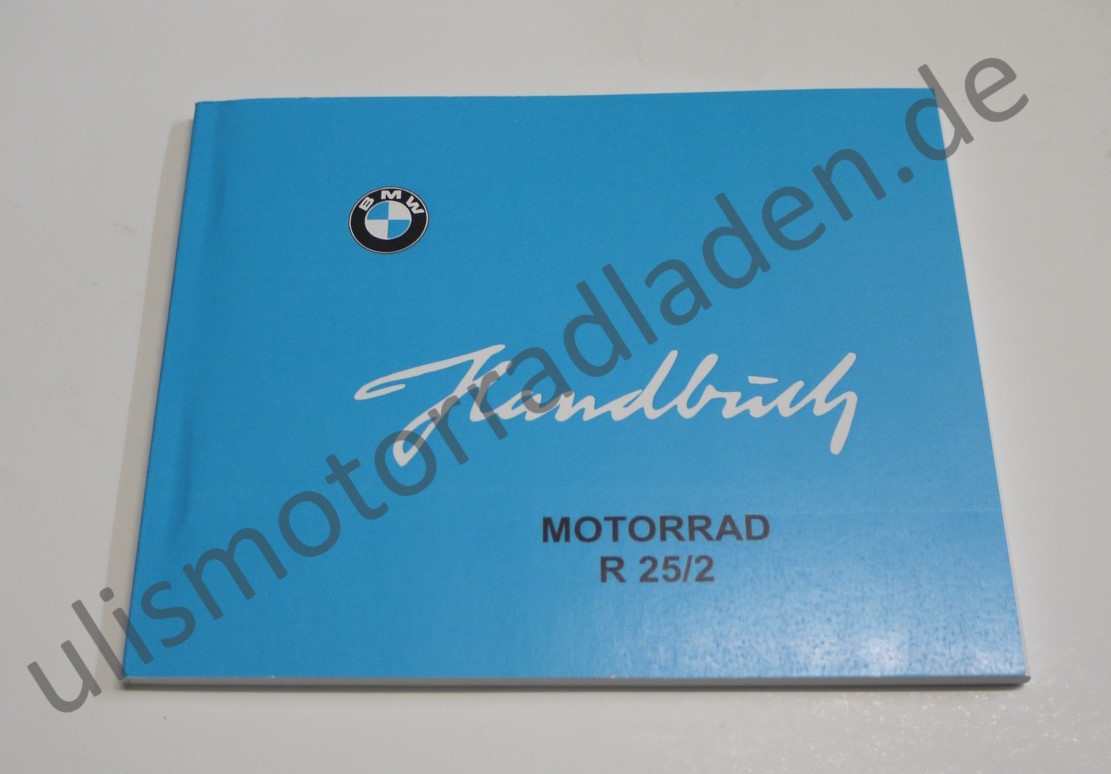 Handbuch (Betriebsanleitung) für BMW R25/2