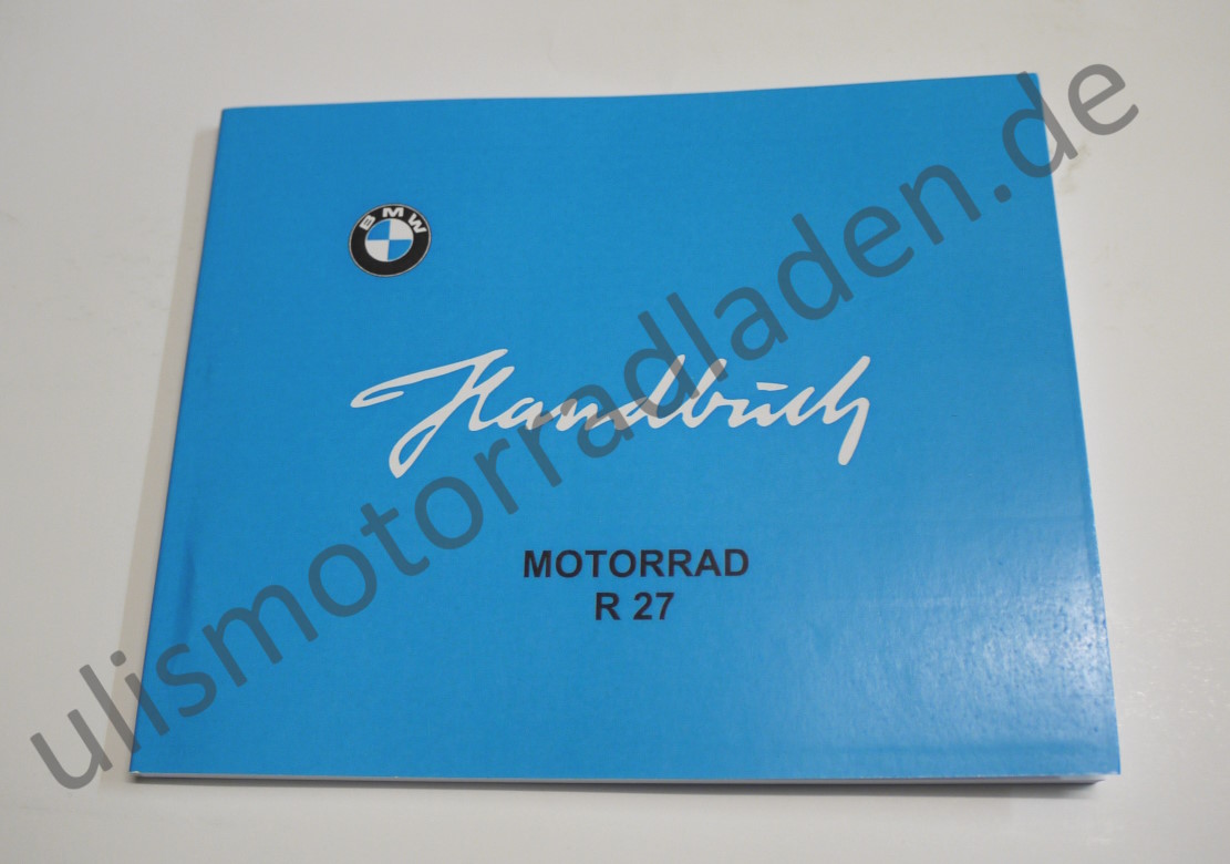 Handbuch (Betriebsanleitung) für BMW R27