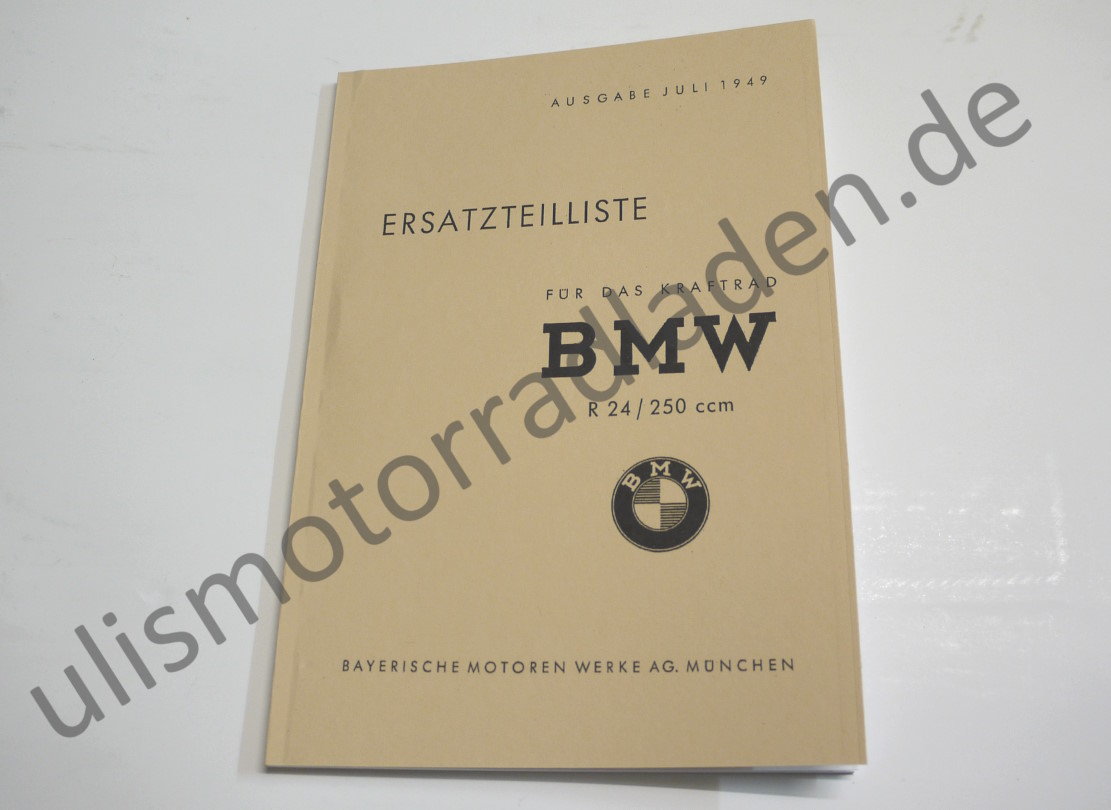 Ersatzteil-Liste für BMW R24